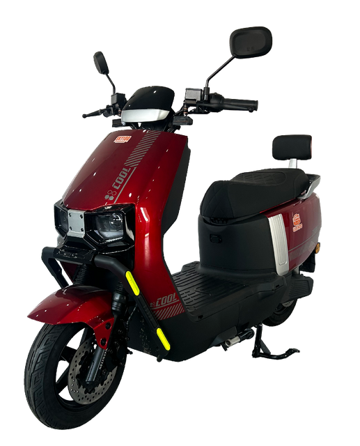 Smart Electric Scooter Motorcycle Minlong Sky with APP 72V 21AH Swappable Lithium Battery, 10-Inch Lingming Motor 50km/h City Commuter E-Bike