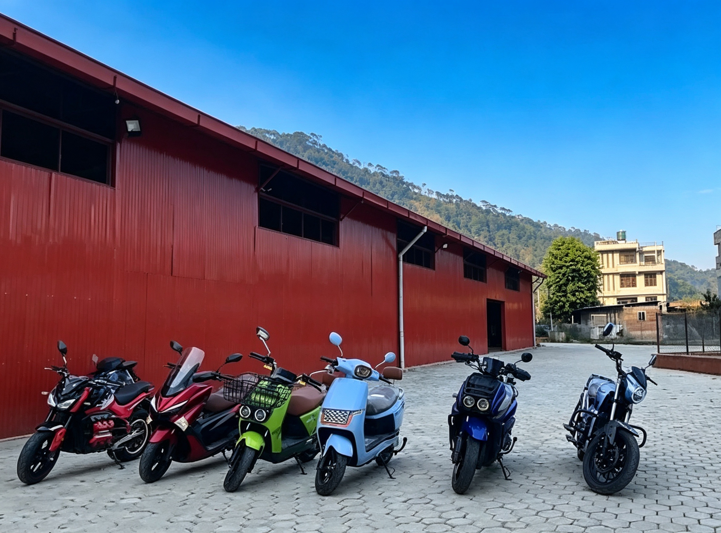 First Self-Assembled Motorcycles Officially Roll Off Production Line in Nepal