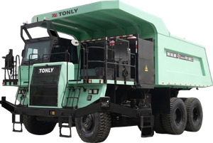 Tonly Hybrid New Energy DTH Range Extended REEV Disel Electric New Energy Wide Body Dump Truck 60T 90T Mining Truck