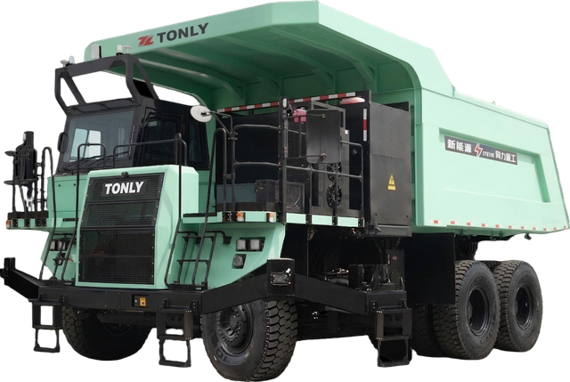 Tonly Hybrid New Energy DTH Range Extended REEV Disel Electric New Energy Wide Body Dump Truck 60T 90T Mining Truck